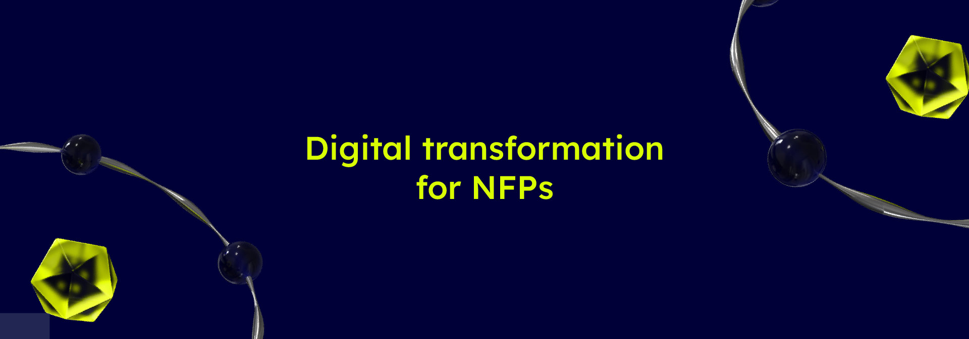Digital transformation for NFPs